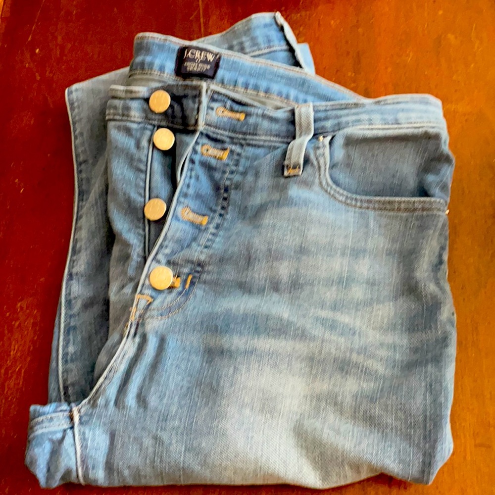 JCrew high rise skinny
